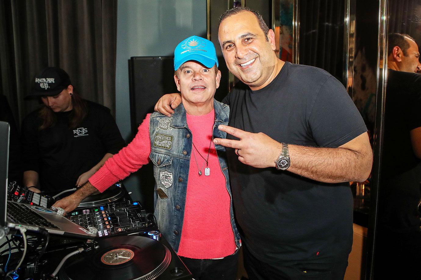 DJ Paul Oakenfold and Sam Nazarian