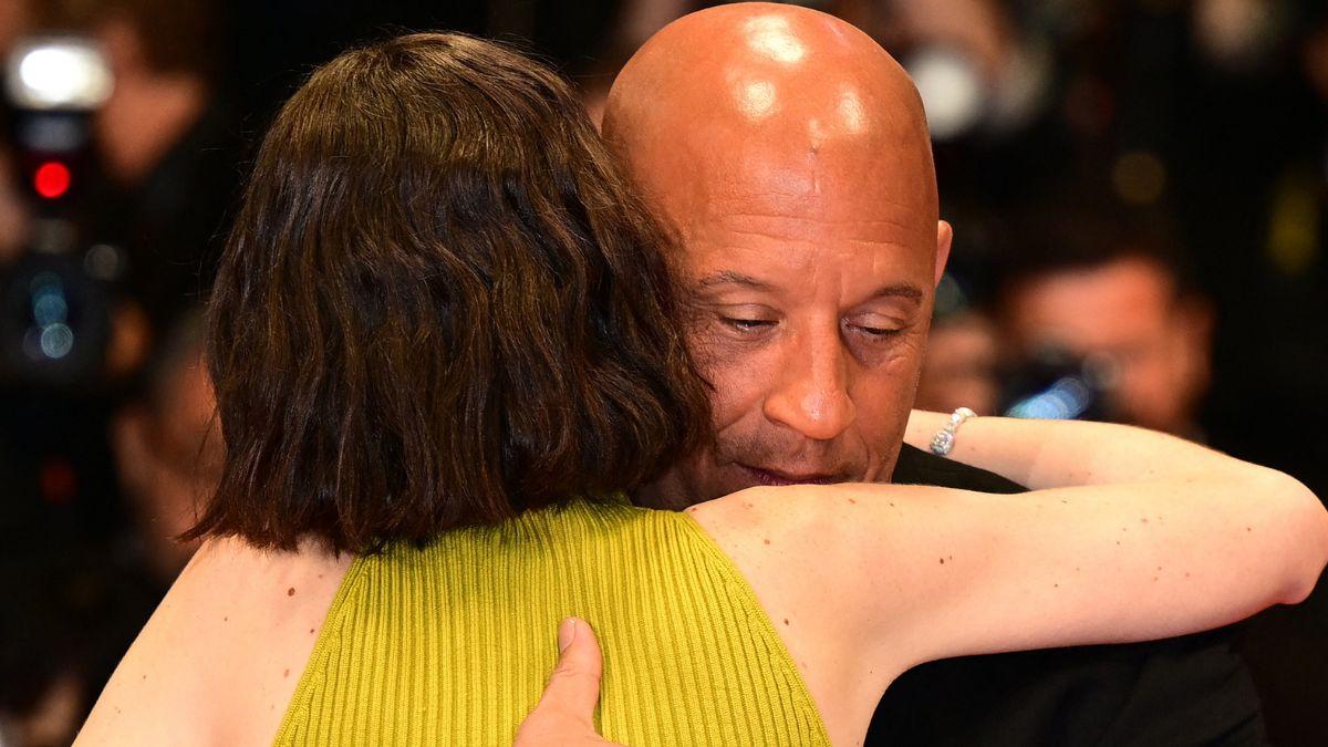 Photo of Meadow Walker and Vin Diesel