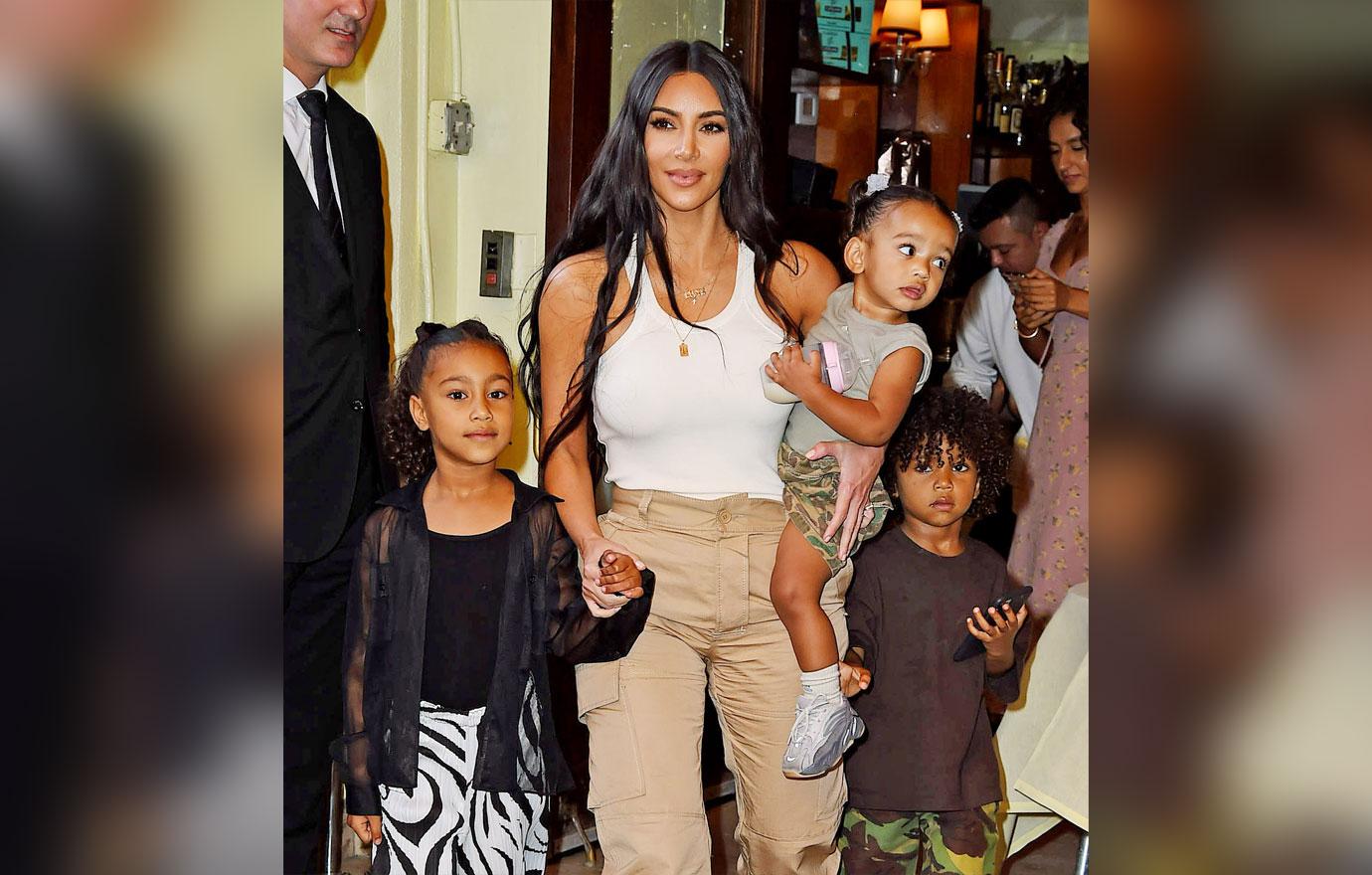 Kim Kardashian Kanye West Kids North Saint Chicago NYC