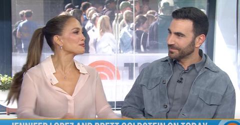 Photo of Brett Goldstein and Jennifer Lopez