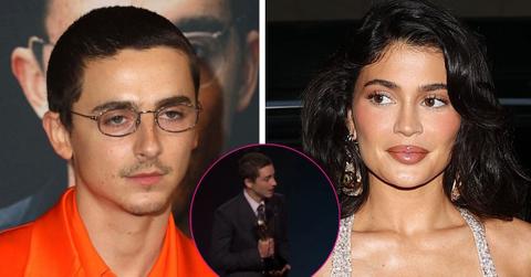 timothee chalamet gushes over kylie jenner critics choice