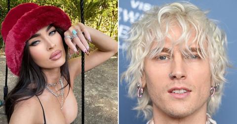 megan fox thirst traps fans question machine gun kelly relationship