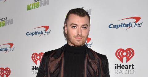 Sam Smith at the 102.7 KIIS FM Jingle Ball