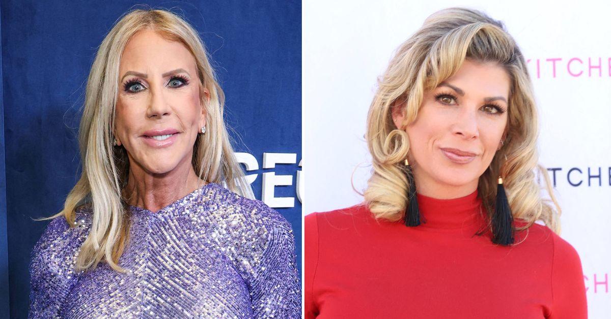 Composite photo of Vicki Gunvalson and Alexis Bellino.