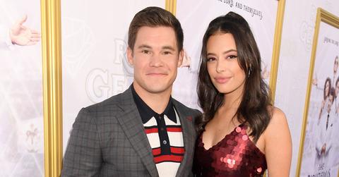 Adam DeVine & GF Chloe Bridges