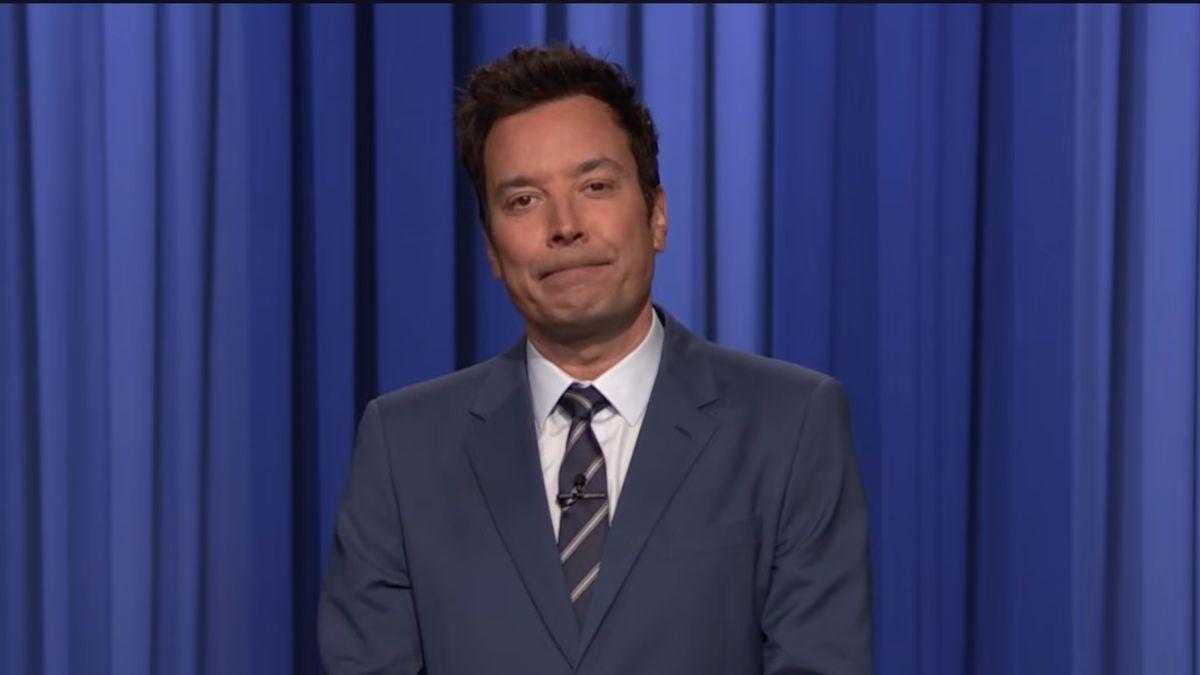 Image of Jimmy Fallon tied the Knicks loss to Donald Trump.