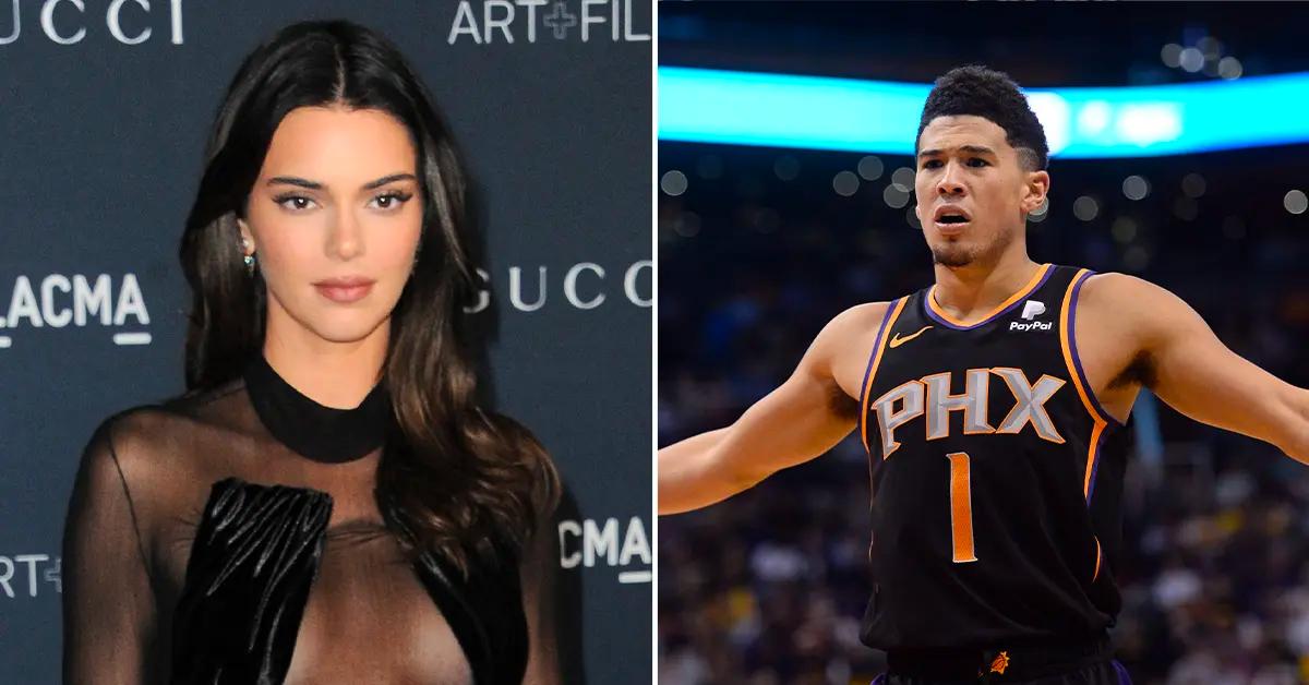 Kendall Jenner & Ex Devin Booker Attend Hamptons White Party