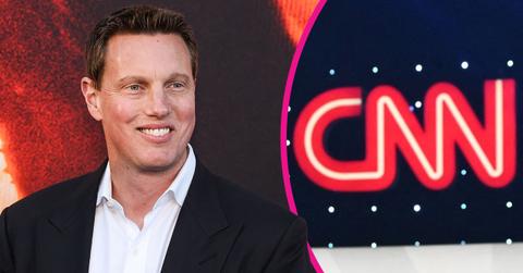 Composite photo of David Ellison and CNN logo.