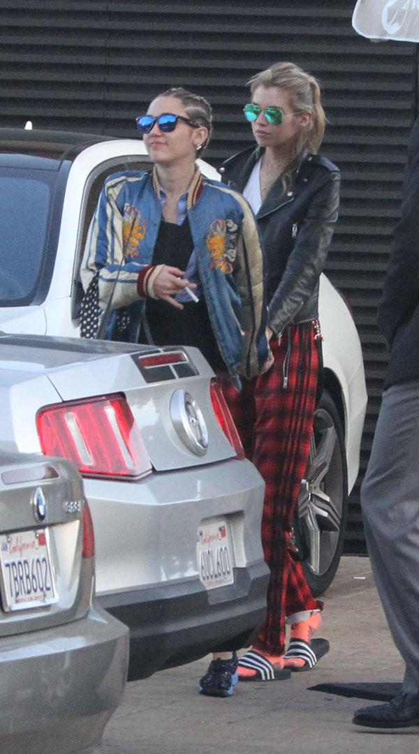 Miley Cyrus Stella Maxwell moving in together splash 02