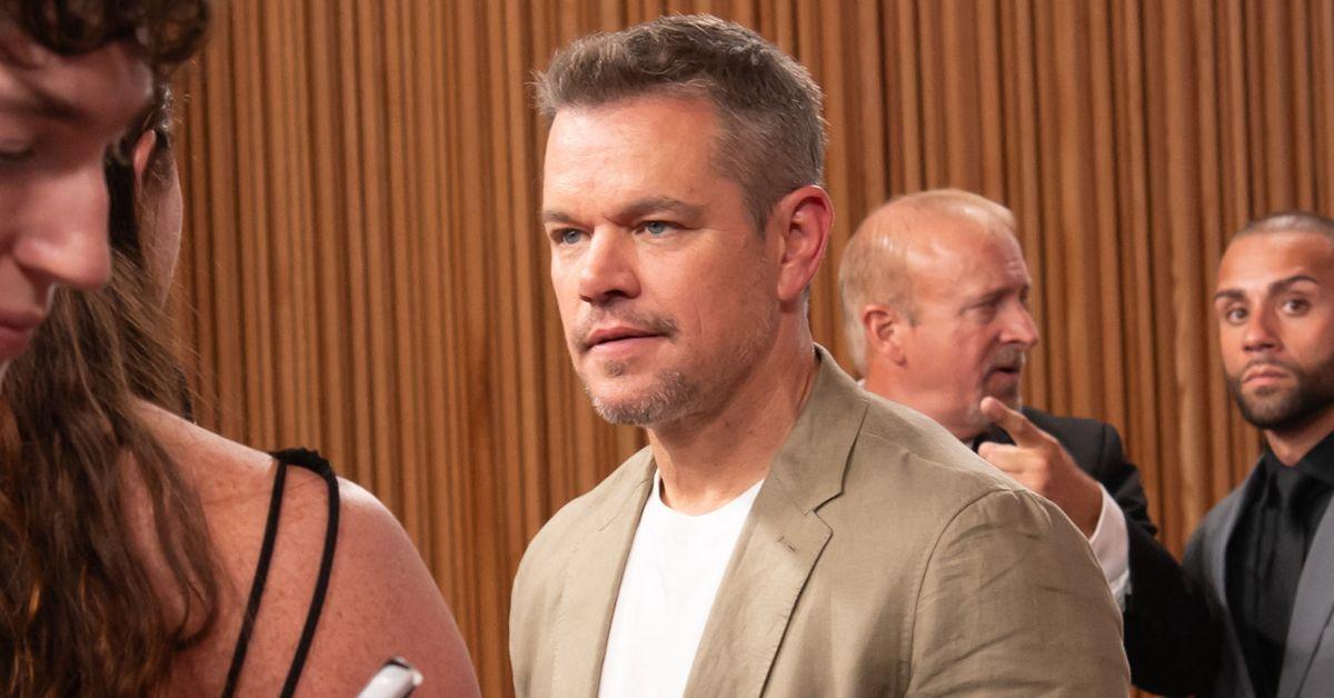 Photo of Matt Damon compared preparing for the role to football players preparing for a season.