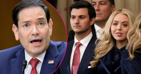 Photo of Marco Rubio, Michael Boulos and Tiffany Trump