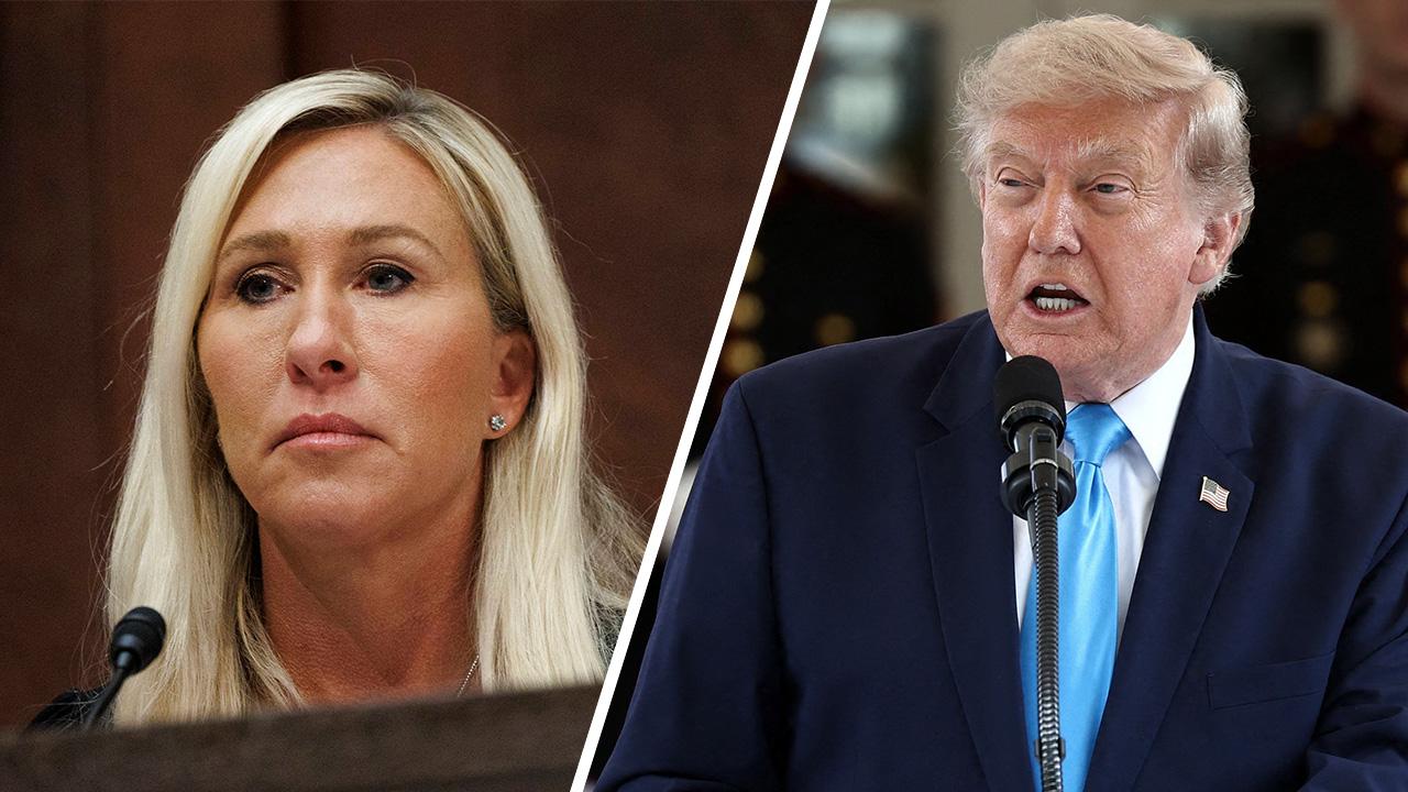 Marjorie Taylor Greene,Donald Trump