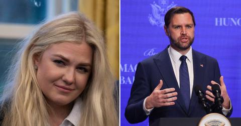 split of Erika Kirk & J.D. Vance