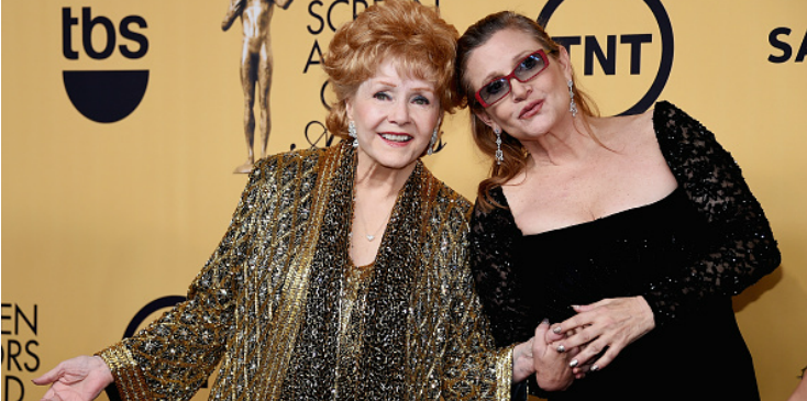 Debbie reynolds carrie fisher death update