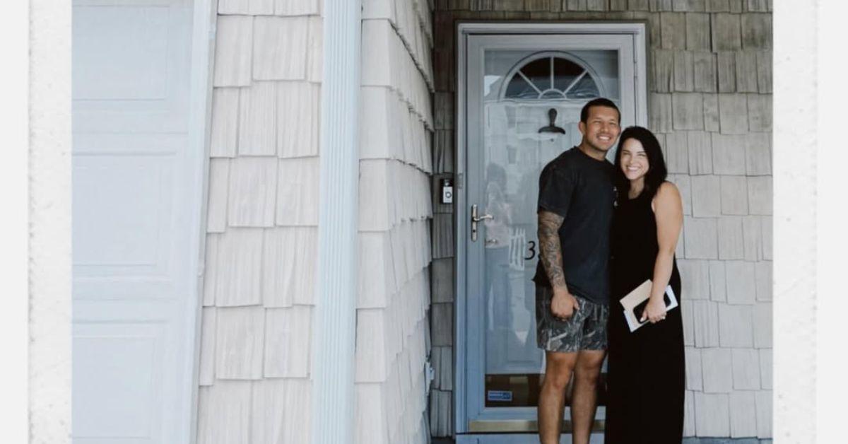 Photo of Javi Marroquin and Lauren Comeau
