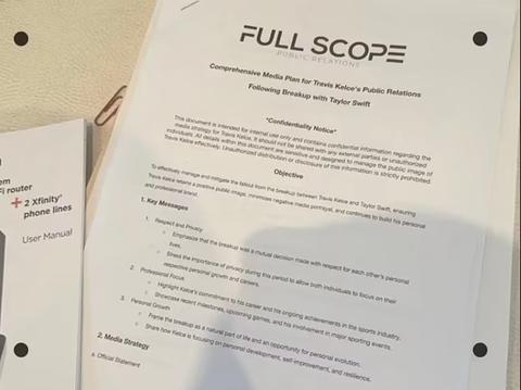 Travis Kelce's PR Firm Denies 'False' Taylor Swift 'Breakup Plan'