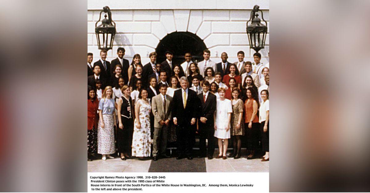 image of Monica Lewinsky worked at both the White House and Pentagon early in her career.