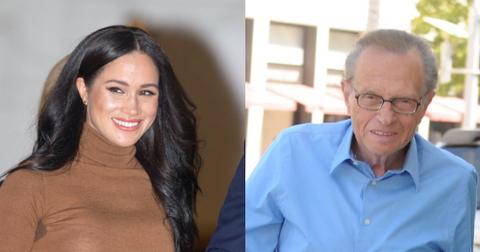late larry king interviews meghan markle feminism acting career
