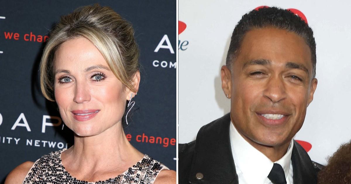 Amy Robach Reveals T.J. Holmes Asked Her If She Felt She Was 'Missing Out on the Opportunity' to Date Other People