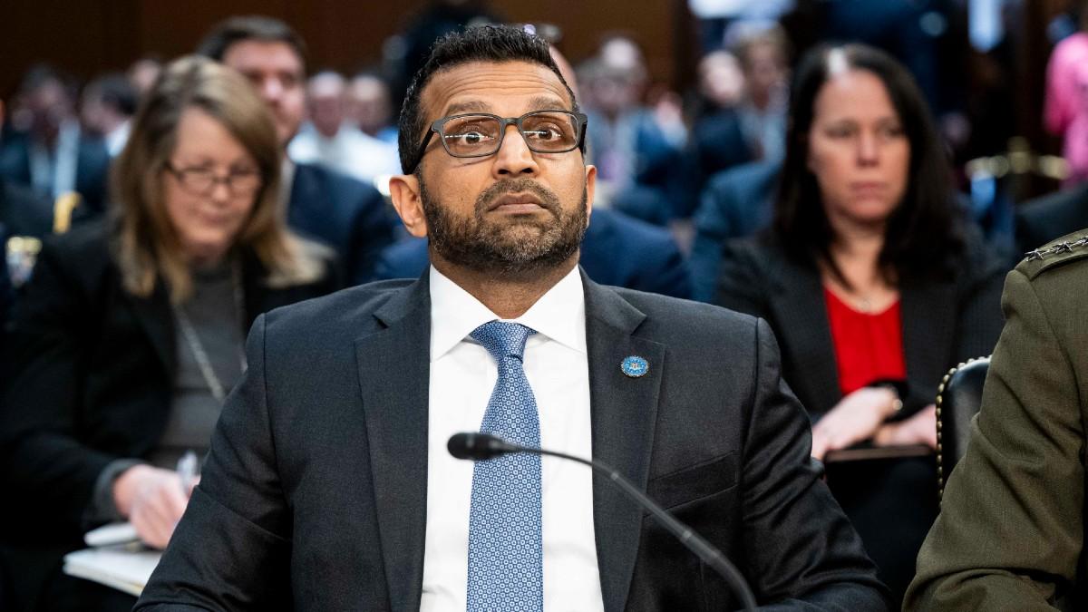 image of Kash Patel said he will file a defamation lawsuit on Monday, April 20.