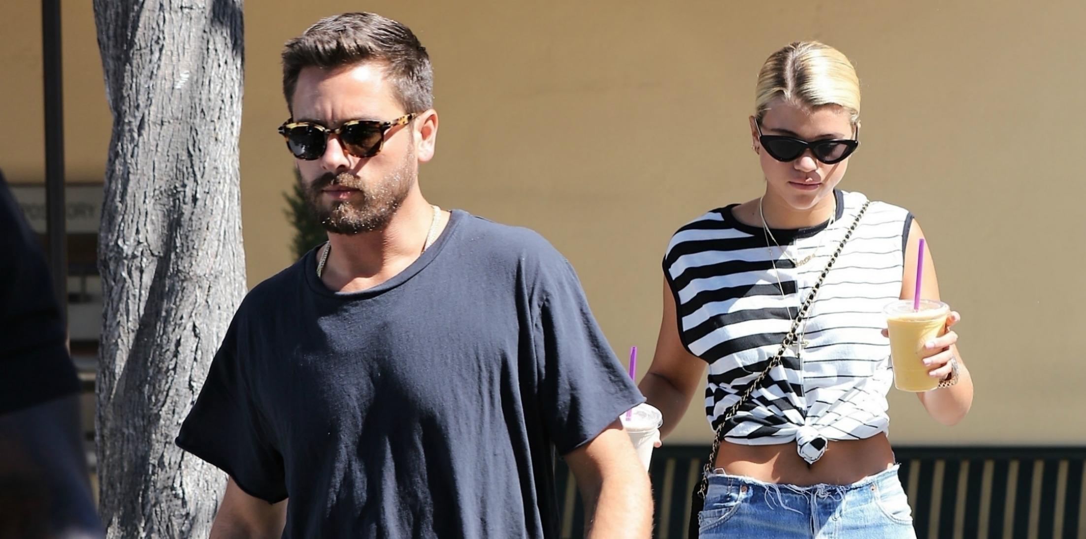 sofia richie scott disick private jet dad lionel pics long