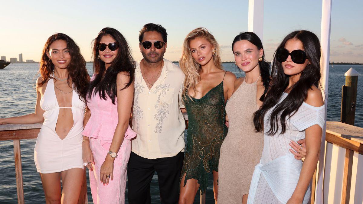 brooks nader stuns in miami as she hosts star studded skinnydipped sunset session with her sisters