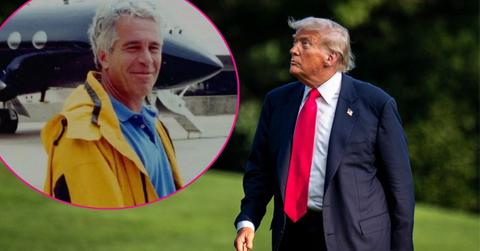 photo of Jeffrey Epstein and Donald Trump