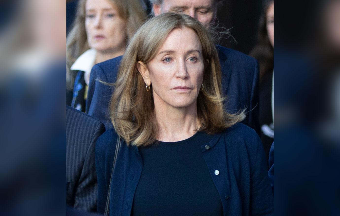 Felicity Huffman Sentenced 14 Days Prison College Admissions Bribery Case