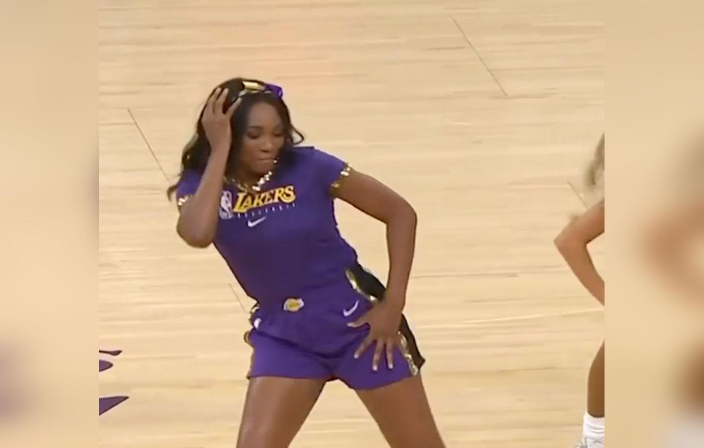 Laker Girls Routine