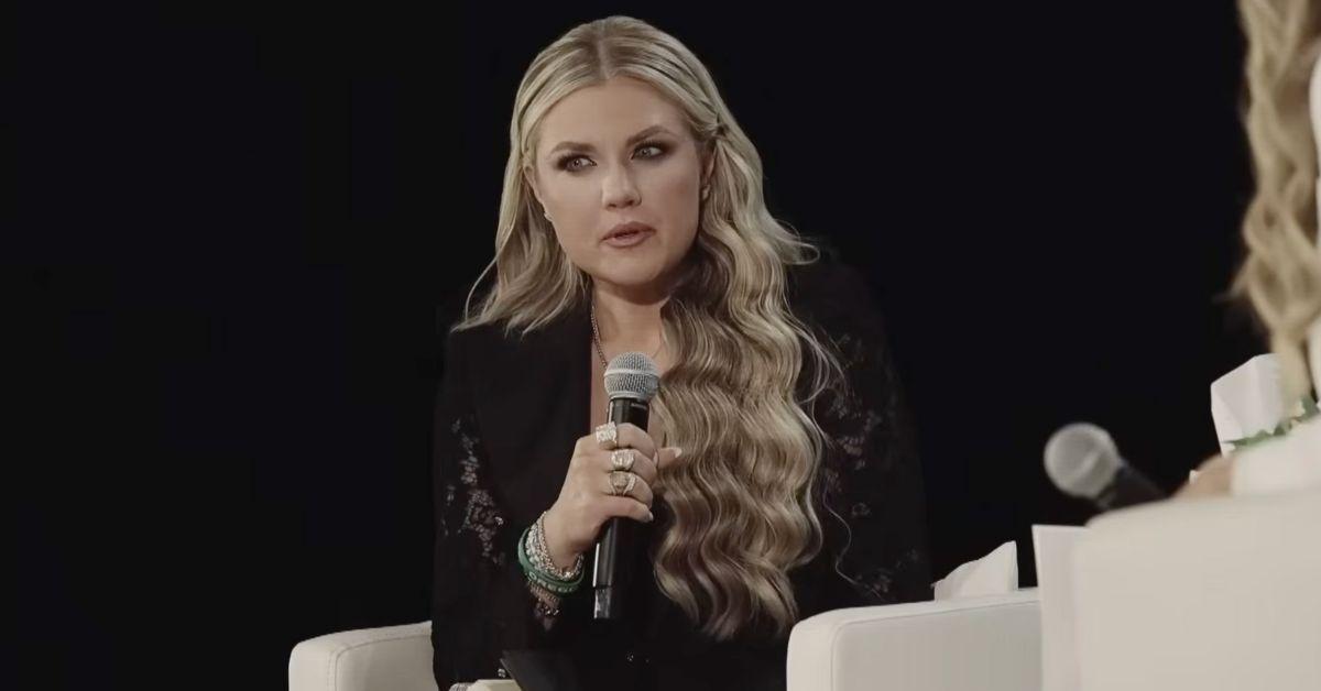 Image of Erika Kirk sat down for a conversation with Megyn Kelly.