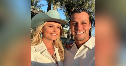 miranda lambert smiles brendan mcloughlin upset dancing another woman