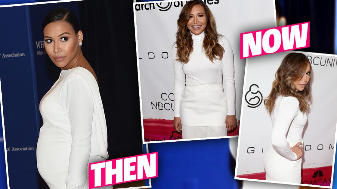 Naya rivera post baby body