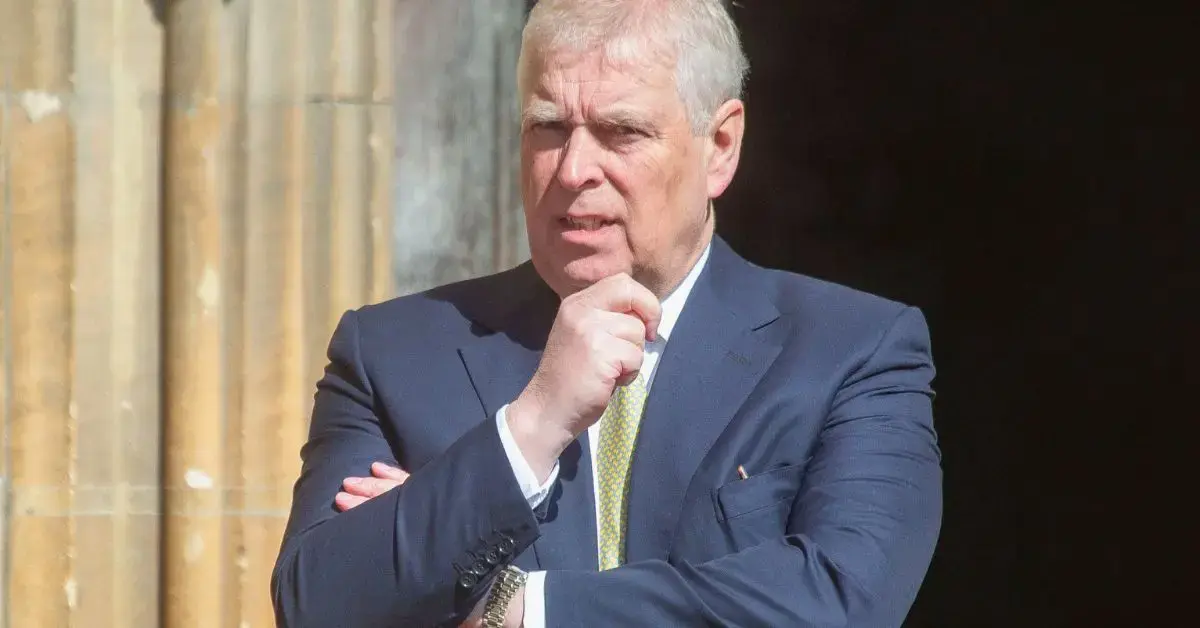 image of Ex-Prince Andrew was stripped of his titles. 