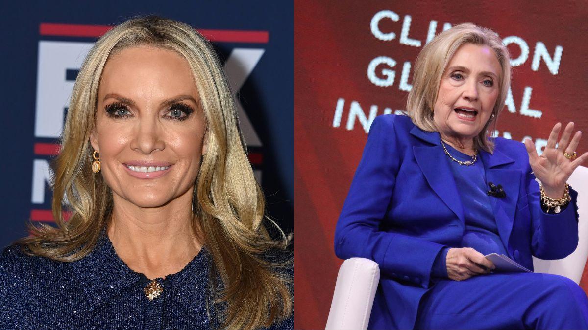 Photo of Dana Perino and Hillary Clinton