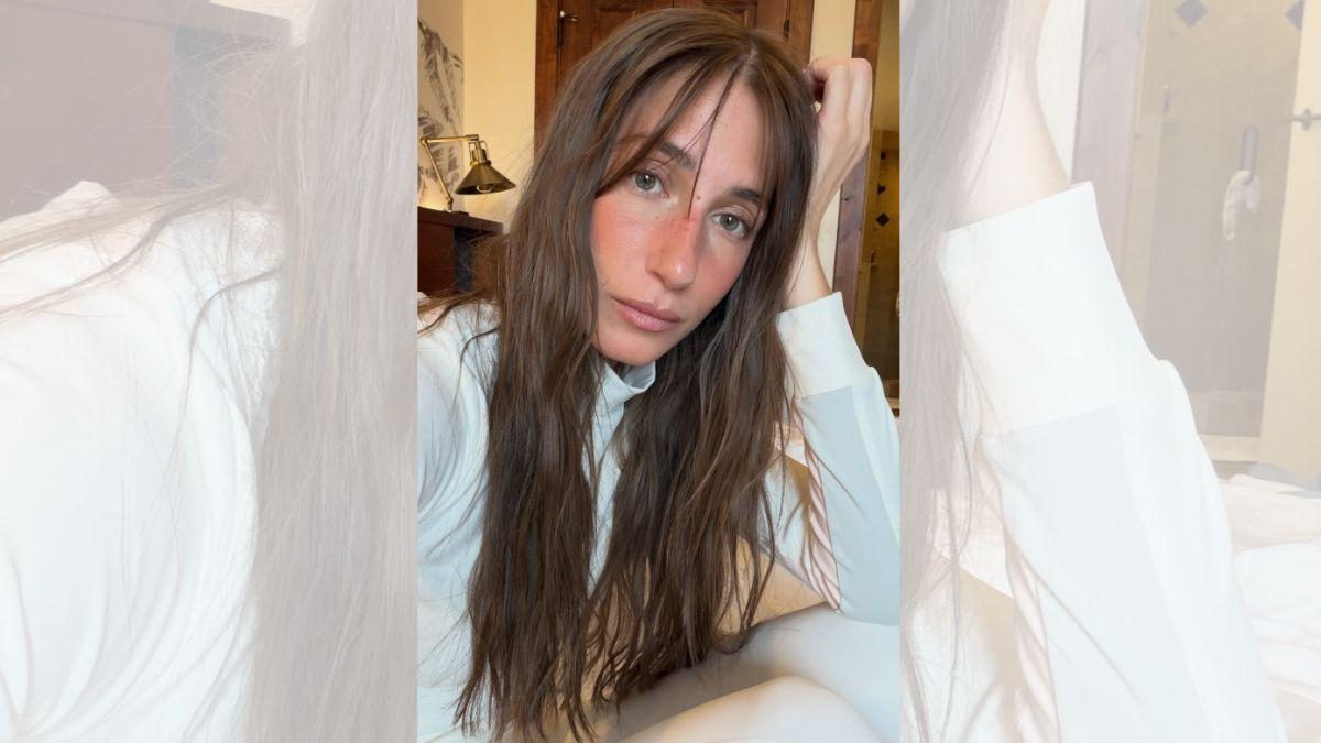 Image of Amanda Batula shopped for pickles and vanilla ice cream in a TikTok video that appeared to poke fun at pregnancy rumors.