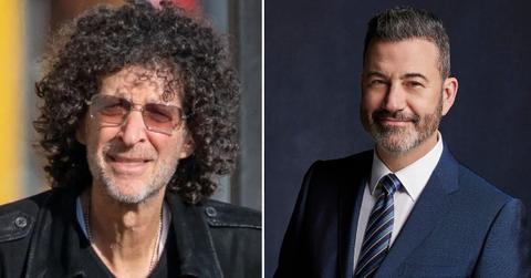 Composite photo of Howard Stern and Jimmy Kimmel