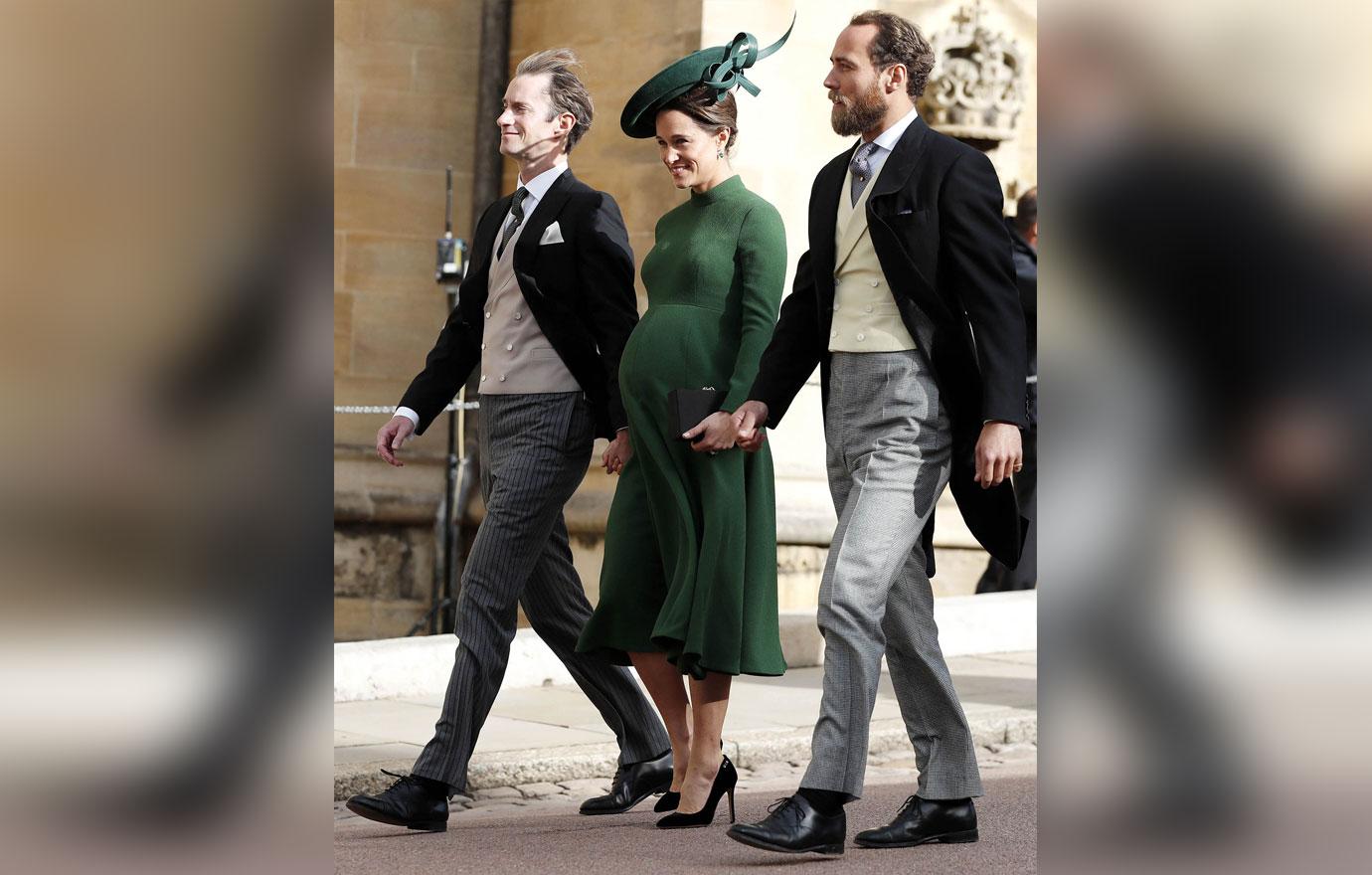 Pregnant pippa middleton princess eugenie wedding pics 01