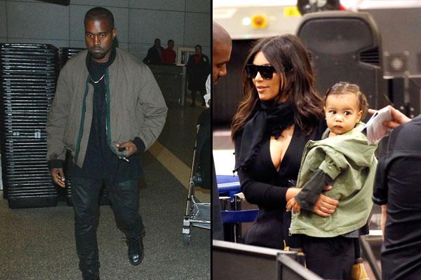 Kanye kim north green jacket