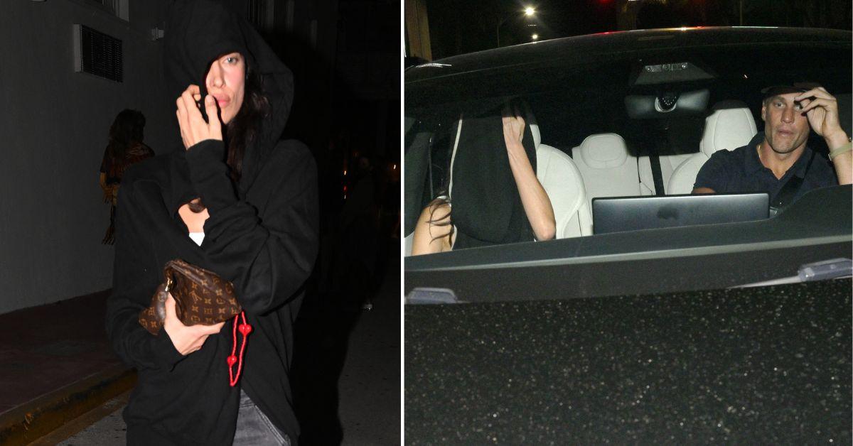 image of The model is allegedly keeping things private with Tom Brady.