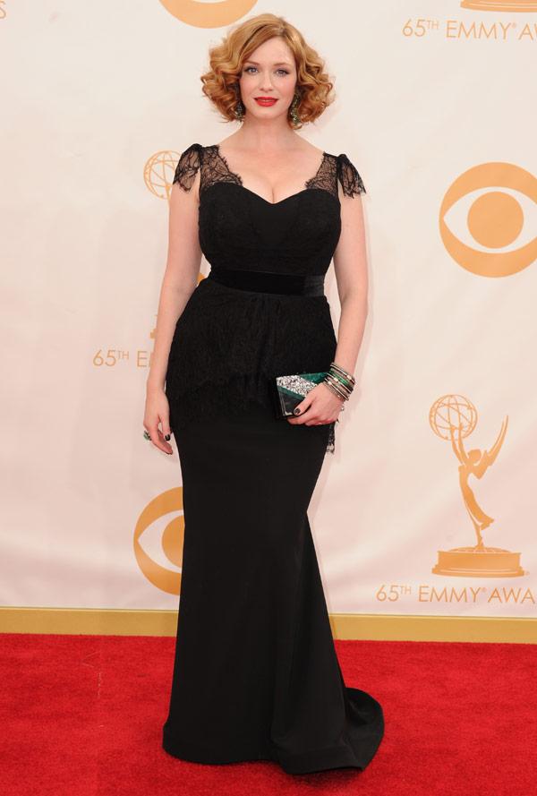 Emmys 2013 Christina Hendricks