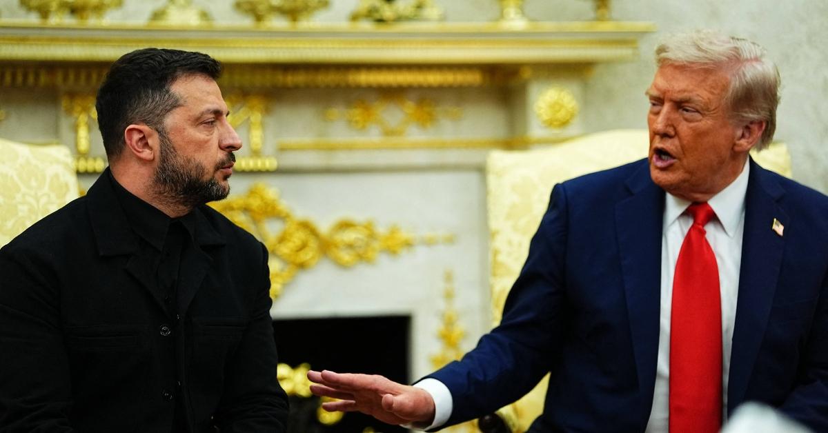 Photo of Donald Trump told Ukraine's president Volodymyr Zelenskyy that the women in his country are 'beautiful.'