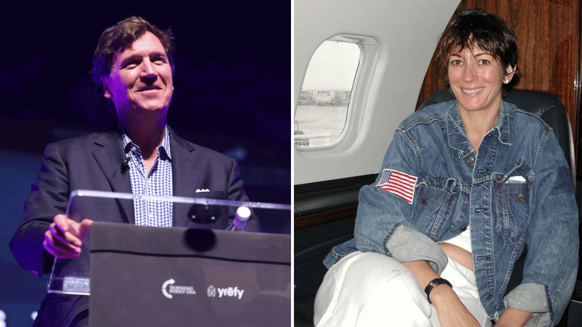 Tucker Carlson;  Ghislaine Maxwell