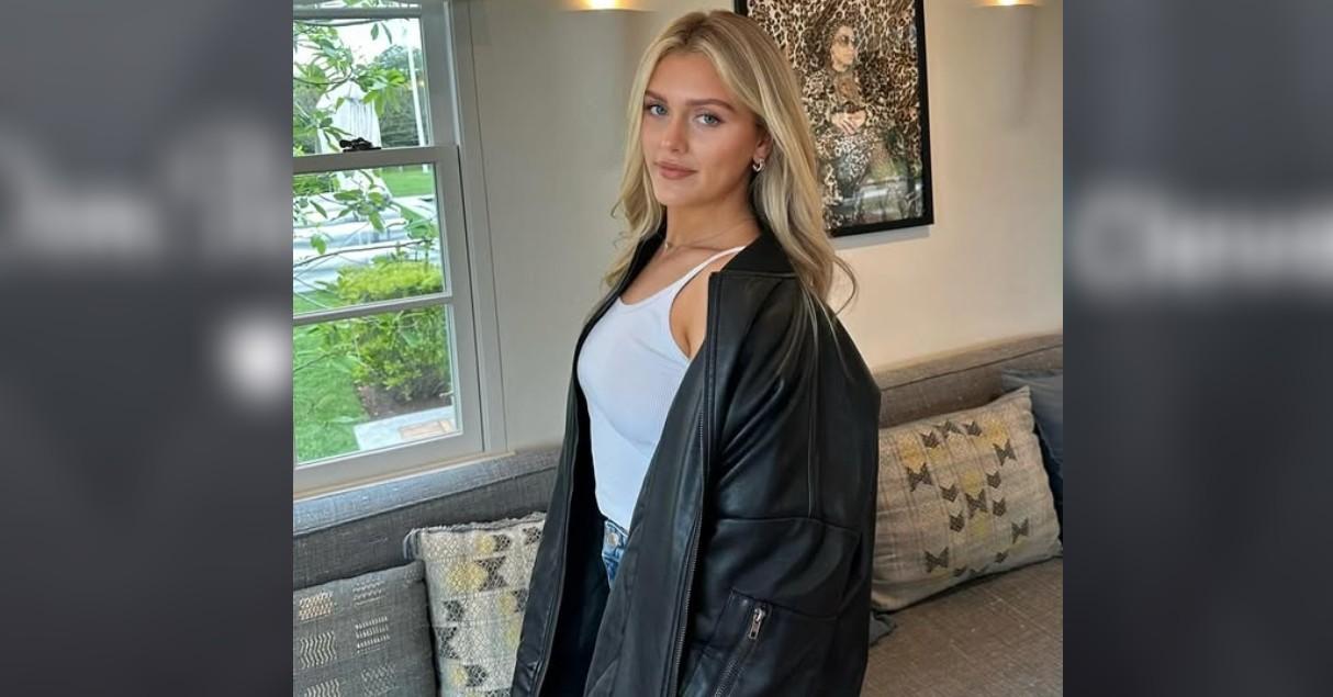 Photo of Chloe Marks in a leather jacket. 