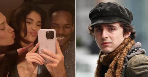 kylie jenner parties vodka soda launch timothee chalamet photos pp