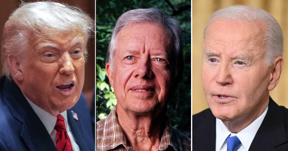 Donald Trump Says Jimmy Carter 'Died a Happy Man' Because 'He Wasn't the Worst President': 'Joe Biden Was'