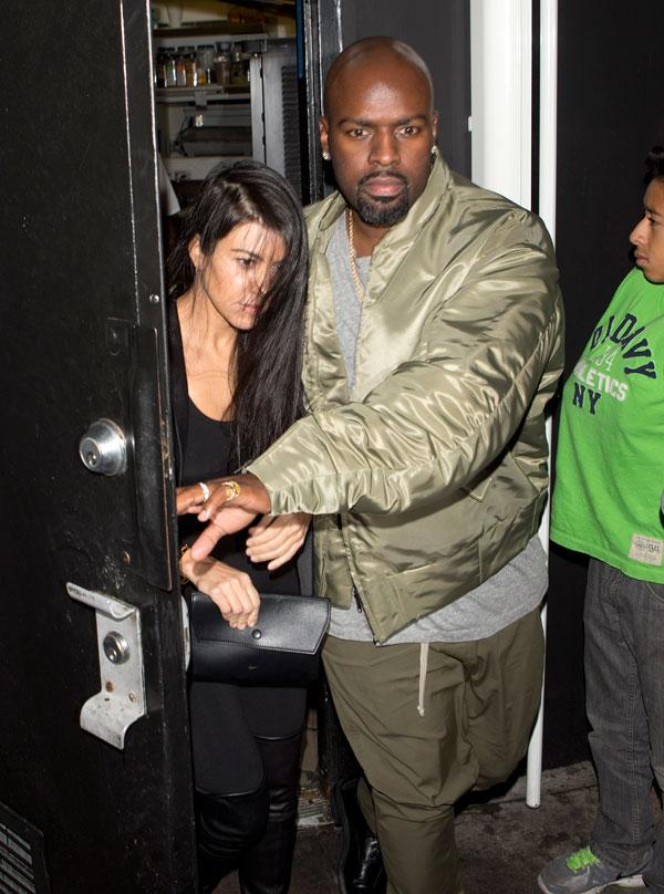 Kourtney kardashian ama afterparty corey gamble scott disick 07