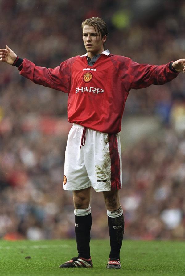 David Beckham of Manchester United