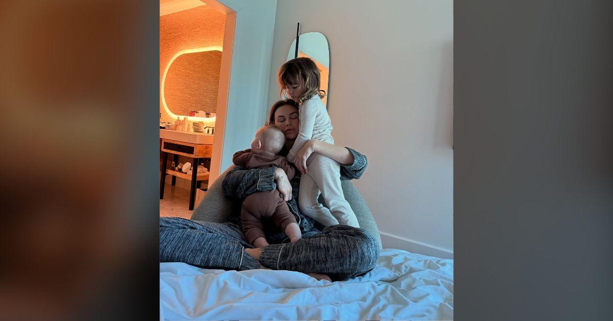 Photo of Lala Kent, Sosa Kent and Ocean Kent Emmett