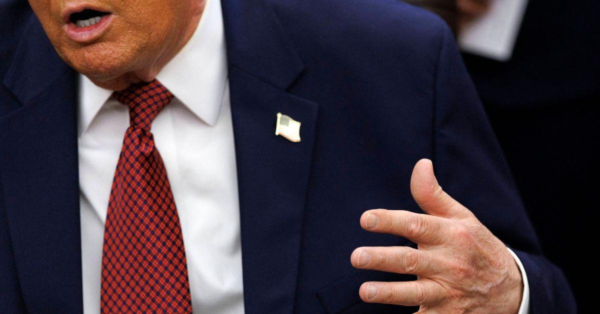 image of The White House has previously noted Trump's use of aspirin is a cause of his bruises.