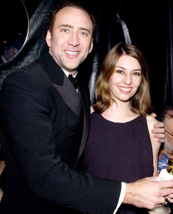 Sofia Coppola and Nicholas Cage